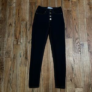 Dark blue skinny jeans